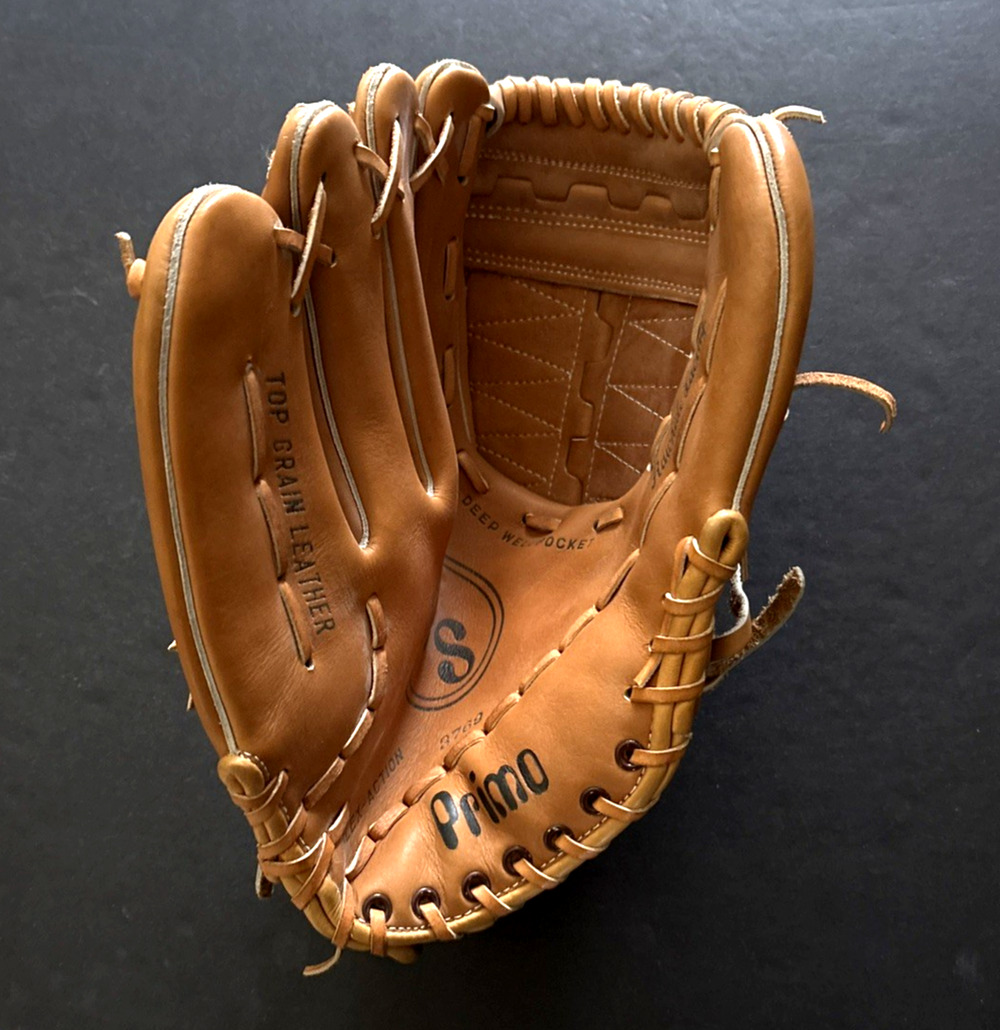 Primo Sporting Goods Left-Hander Leather Baseball Glove 3769, Likely Never Used